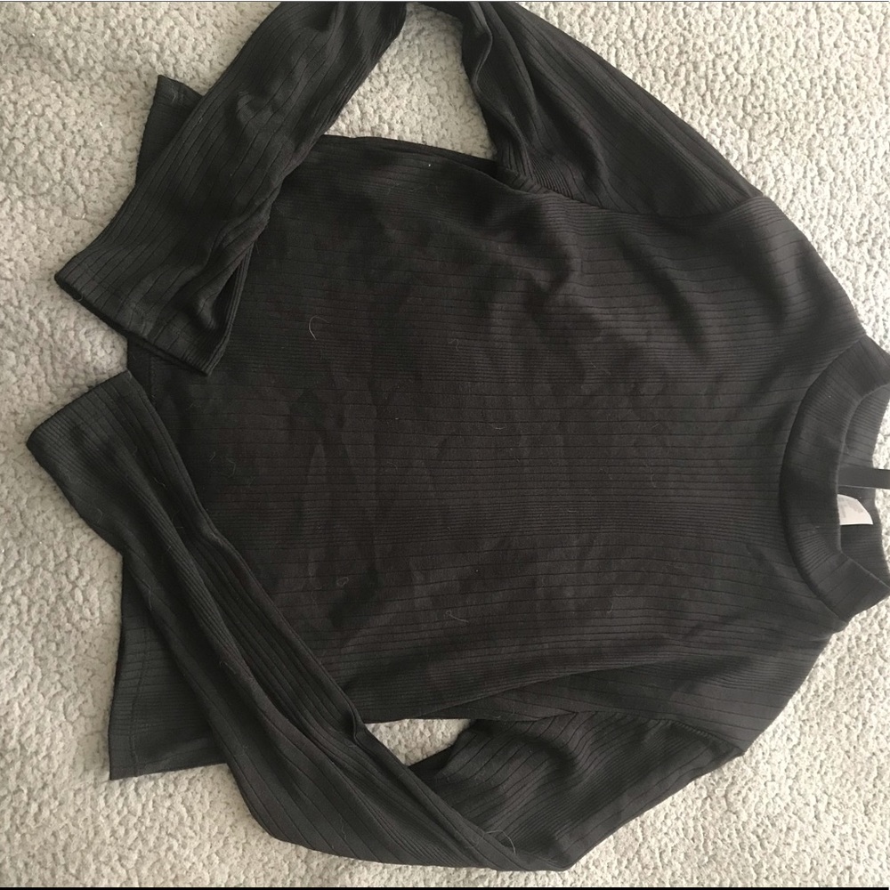Black turtle neck